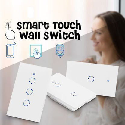 Picture of  SONOFF T2 US/CA 1/2/3 Gang Smart Light Switch Wifi Wall Switch for Alexa Google